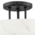 thumbnail image 3 of P350284-31M Progress Lighting Tosca - 3 Light Flush Mount-9.62 Inches Tall and 18 Inches Wide-Matte Black Finish, 3 of 13