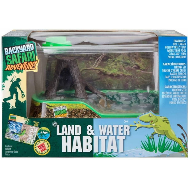 backyard safari outfitters land and water habitat