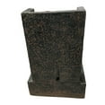 thumbnail image 4 of 14" LED Lighted Antique Buddha Waterfall Outdoor Garden Fountain, 4 of 6