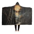 thumbnail image 1 of Cats at Mystic Summit – Hooded Blanket, 1 of 5