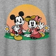 thumbnail image 3 of Disney - Mickey & Friends - Minnie & Mickey Enjoy the Sunset - Women's Short Sleeve Graphic T-Shirt, 3 of 5