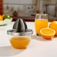 thumbnail image 4 of Exprimidor de cítricos y naranja, con taza incorporada Exprimidor portátil de material acero inoxidable 304 para bar lima, 4 of 9