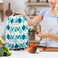 thumbnail image 3 of HELLHERO Square Geometric Patterns Kitchen Blender Dust Covers for Polyester Protective with Easy to Clean, 3 of 6