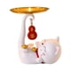 thumbnail image 5 of Mesa de centro Estatua Bandeja de tocador Escultura de animales Artesanía Artesanía Dulce Bandeja de joyería Estatuillas de gato Adornos para sala de , Blanco Sunnimix Estatua de mesa, 5 of 8