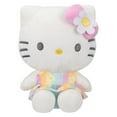 thumbnail image 3 of Hello Kitty® and Friends 8" Plush - Pastel Florals: Hello Kitty with Rainbow Pastel Dress, 3 of 4