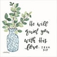 thumbnail image 2 of Great Art Now Quiet by April Chavez, Canvas Wall Art, 24W x 24H, 2 of 2