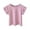 Light Purple, variant on HUITKMM Girls Shirts Girls Summer Tops Short Sleeve Round Neck Tee Casual Comfortable Stretchy Shirts for Toddlers Kids Daily Wear