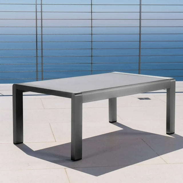 Table Basse Moderne de 23,5 Pouces avec Lumières Led et Tiroir de Rangement, Table d'Appoint Noire Haute Brillance avec Dessus en Verre et Éclairage d'Ambiance Contrôlé par Application