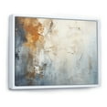 thumbnail image 2 of Designart "Blue And Taupe Pathway To Ink" Abstract Floater Framed Canvas Wall Art, 2 of 5
