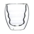 thumbnail image 4 of Drinking Glass Heat Resistant Insulated Double Walled Coffee Glass Tea Cup Glass, 4 of 9