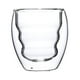 thumbnail image 5 of Tazas de café de doble pared,Taza de té de vidrio para café con aislamiento de doble pared,Taza de café de vidrio resistente al calor de 70 ml transparente,Vaso para beber Taza de café, 5 of 8