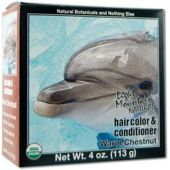 Light Mountain Color - Organic - Warm Chestnut - 4 oz