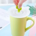 thumbnail image 4 of Supvox Back to School Sealed Mug Lid Dustproof Food Grade Silicone 4Pcs Fluorescent Green, 4 of 9