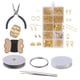 thumbnail image 3 of Conjunto de resultados de joyería de bricolaje de fabricación de joyería de inicio de joyería de herramientas de fabricación y reparación dorado Fernando Hallazgos de fabricación de joyas de bricolaje, 3 of 8