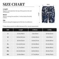 thumbnail image 3 of Sikiie Cherry Blossoms on Navy Background Mens Pajama Shorts, Lightweight Lounge Pant with Pockets Soft Sleep Pj Shorts for MenMedium, 3 of 6