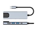 thumbnail image 3 of Zootealy Station d'Accueil USB-C 5-en-1 Gris Cosmique avec HDMI, USB 3.0, USB 2.0, RJ45, PD - Modèle 2007, 3 of 6