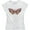 White, variant on 3D Colorful Butterfly - Beautiful Butterflies Women's T-Shirt