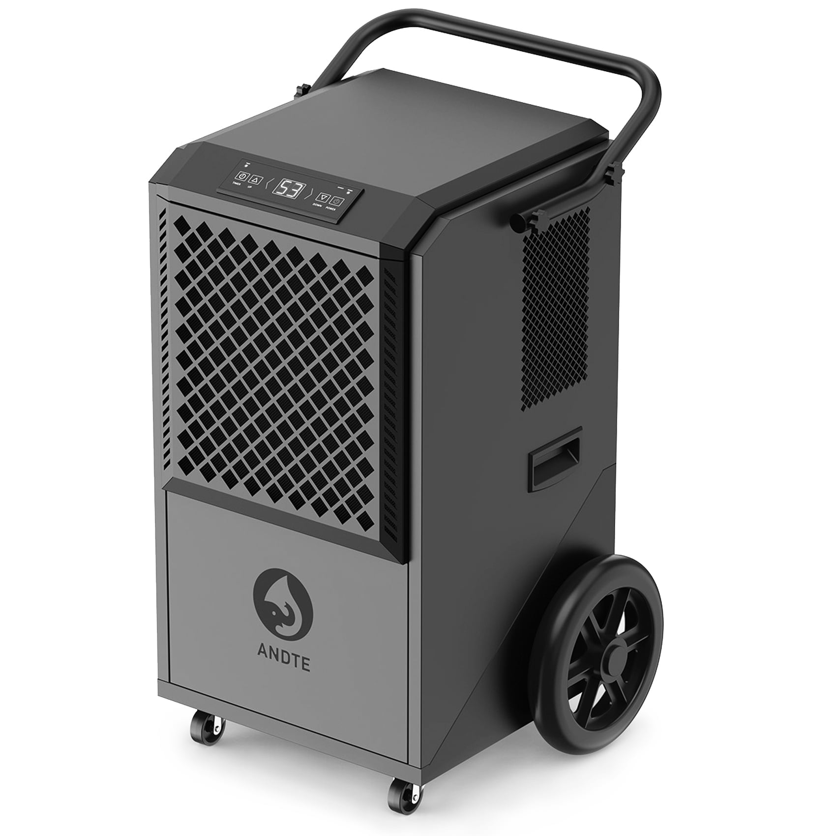 ANDTE 305 Pints Commercial Dehumidifier, Covers up to 5,200 sq. ft, Large Industrial Dehumidifier for Warehouses and Factories
