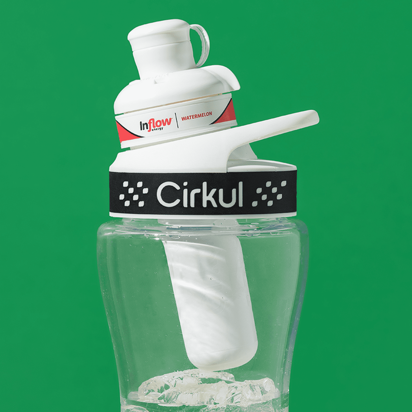 (2 pack) Cirkul Inflow Energy Watermelon Flavor Cartridge, Drink Mix, 1-Pack