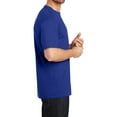 thumbnail image 4 of Men's Perfect Weight Crew Tee Deep Royal Small, 4 of 4