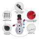 thumbnail image 5 of 4ft Christmas Inflatables Snowman LED Lights Christmas Inflatable Decoration Outdoor Blow Up Yard Decoration Snow Man For Holiday Party Xmas News Year, 5 of 6