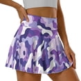 thumbnail image 4 of KUIFORTICamo Womens Skort Tennis Skirt with Pocket Soft Tummy Control Shorts Pleated Skirts Durable Polyester Shorts Workout Golf Skort for Women Athletic Dressy Casual, 4 of 7