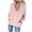 Pink, variant on Fartey Women's Full Zip Up Hoodie Casual Loose Long Sleeve Drawstring Hooded Jackets Fashion Fall Solid Color Jacket Coat with Pockets