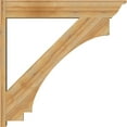 thumbnail image 3 of Ekena Millwork 8"W x 44"D x 44"H Imperial Rough Sawn Traditional Outlooker, Western Red Cedar, 3 of 4