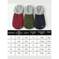 thumbnail image 4 of Pet Dog Warm Hooded Vest Hoodie With Patchwork Design For Small And Medium Dogs, Thickened And Warm For Autumn And Winter, Fashionable Style, 4 of 4