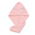 thumbnail image 4 of 4 gorros de pelo seco de lana Coral para mujer, gorro de baño suave de buena absorción de agua, champú, herramienta mágica para frotar el cabello, gorro de pelo seco de deducción, 4 of 5
