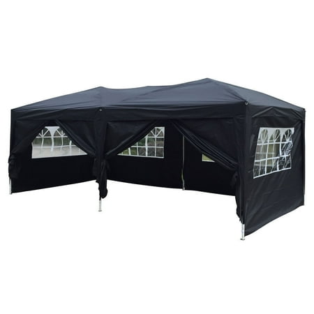 Zimtown 10'x 20' Patio EZ POP UP Party Tent Wedding Gazebo Canopy 6 Walls