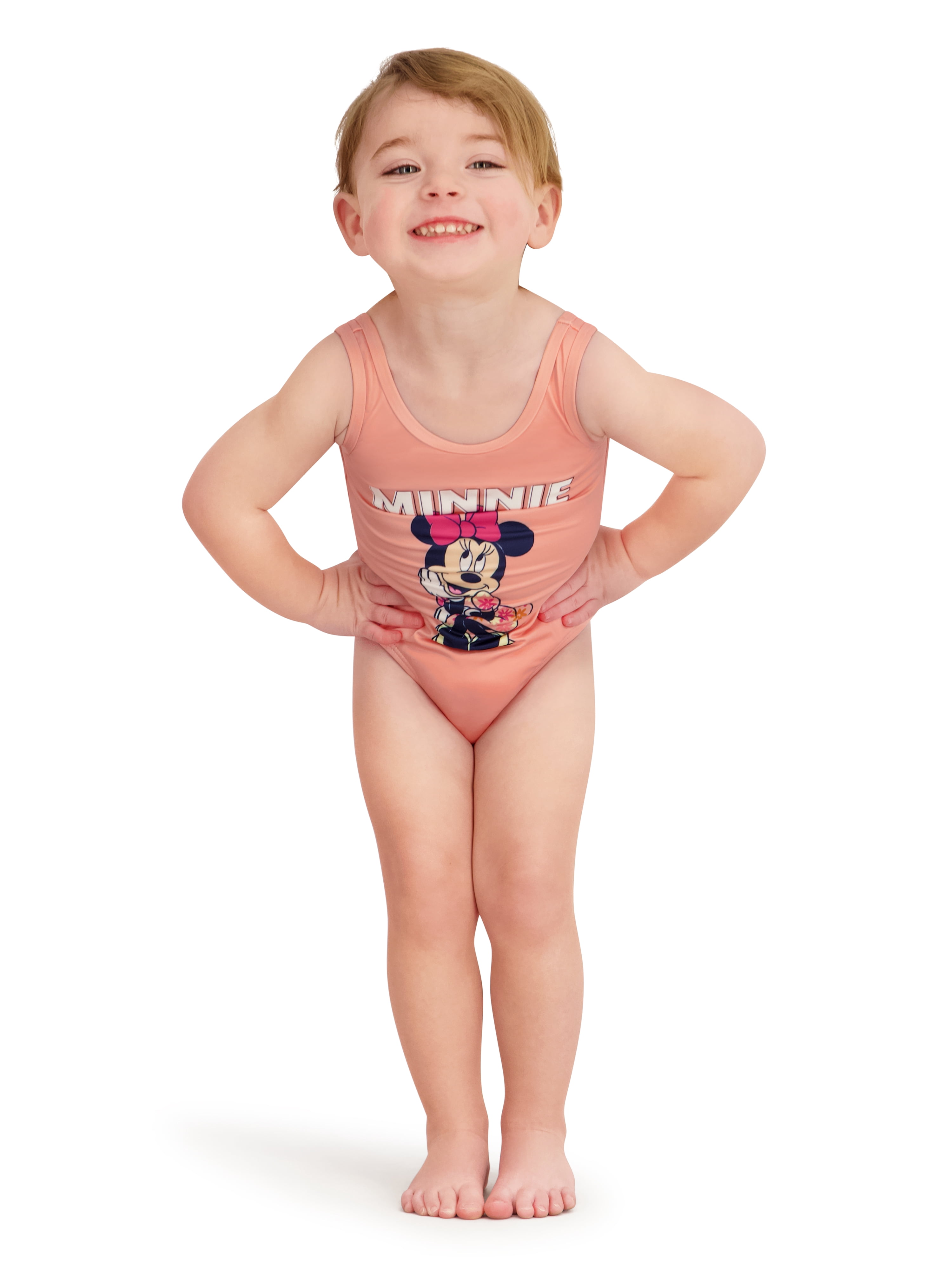 Character Toddler Girl One- Piece Swimsuit and Skirt Set, Sizes 12M-5T