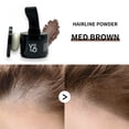 thumbnail image 2 of VELO Hairline Powder Root Touch Up, Instant Conceals Grays and Hair Loss, Quick Root Cover Up, Hair Fibers for Thinning Hair, 13 Shades for Women & Men, Long Lasting Formula (Medium Brown), 2 of 8