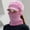 Hot Pink, variant on Women's Winter Knit Hat and Scarf Set, Fleece Lined Warm Beanie with Neck Warmer for Cold Weather, Thickened Thermal Ear Protection Set for Women, Soft Knit Cap and Scarf for Outdoor Activities Beige