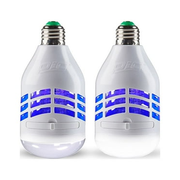 Pic LED Light Bulb, Electric Insect Killer, White, 2 Count