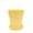 Yellow, variant on Mintra Garden - 15cm Round Garden Pots 4pk - (15cm Diameter - 5.9inW x 5.5inH)