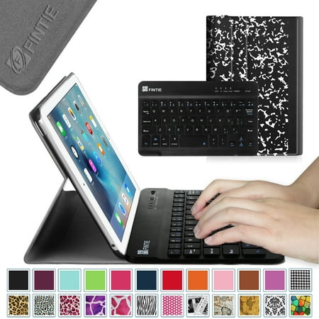 Fintie iPad mini 4 Case - Shell Lightweight Cover with Detachable Wireless Bluetooth Keyboard, Composition Book