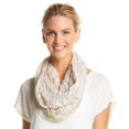 thumbnail image 2 of Collection 18 Chevron Pleat Loop Scarf, 2 of 4