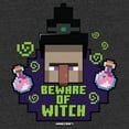 thumbnail image 2 of Men's Minecraft Beware of Witch  Graphic T-Shirt, 2 of 5