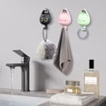 thumbnail image 5 of Pink + Yellow 2 Pack Self-Adhesive Cat Wall Hooks, Cute Cat Hooks, Waterproof, for Hats, Coats, Key Holders, 5 of 5