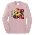 thumbnail image 2 of Wild Bobby Dean Russo A Dog Wags Its Tail With Its Heart Gratitude Pitbull Dog Lover Men Long Sleeve Shirt, Light Pink, XX-Large, 2 of 5