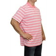 thumbnail image 2 of Ralph Lauren RLX Mesh Stretch Poly Blend Polo Shirt Top, White/Rose (X-Large), 2 of 4