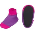 thumbnail image 2 of Sun Smarties Infant UPF 50 Non-Skid Sand and Water Swimming Socks Medium Purple Md 5.5 Inch Foot Length Purple, 2 of 5
