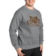 thumbnail image 4 of CafePress - Real Cowboys Sweatshirt - Crew Neck Sweatshirt, 4 of 5