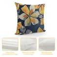 thumbnail image 4 of YINGXI Geometric Art Flower Print Decorative Pillowcases Abstract Floral Throw Cushion Case Decor for Sofa Bed 18x18in, 4 of 5