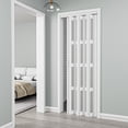 thumbnail image 2 of 38" x 80" 4-Lite Paneled PVC/Vinyl Accordion Door, 2 of 7