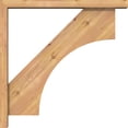 thumbnail image 3 of Ekena Millwork 3 1/2"W x 26"D x 26"H Westlake Block Smooth Bracket w/ Offset Brace, Western Red Cedar, 3 of 25