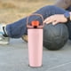 thumbnail image 1 of Water Cup With Handle For Drinking Or Drinking Directly Portable Car Insulated Stainless Steel Cup Suitable For Travel Creamy Finish, 1 of 6
