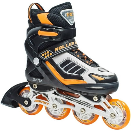 Roller Derby Skate Corp Hornet Pro Inline Adjustable Boys' Skates, Black