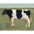 thumbnail image 3 of Scarvey, Emma 24x20 Black Modern Framed Museum Art Print Titled - Bovine Portrait II, 3 of 5